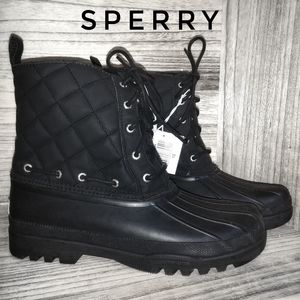 Sperry Top-Sider Women's Gosling Duck Boot, Black